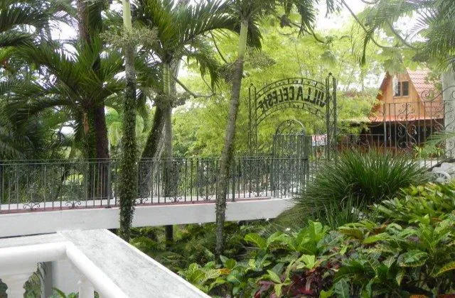 Hotel Villa Celeste Estate Jarabacoa entrance